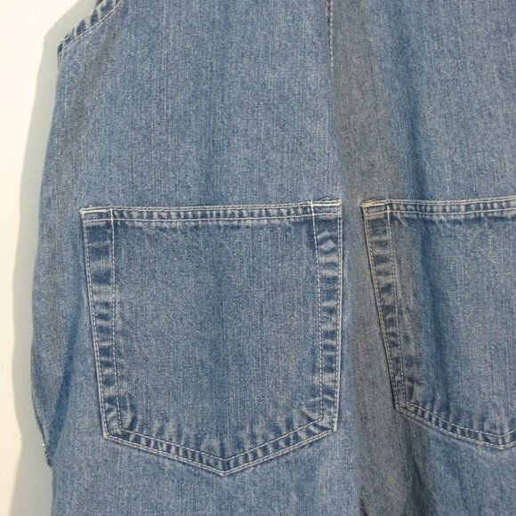 Canyon River Blues Denim Romper Medium Shorts Overalls - Picture 7 of 7